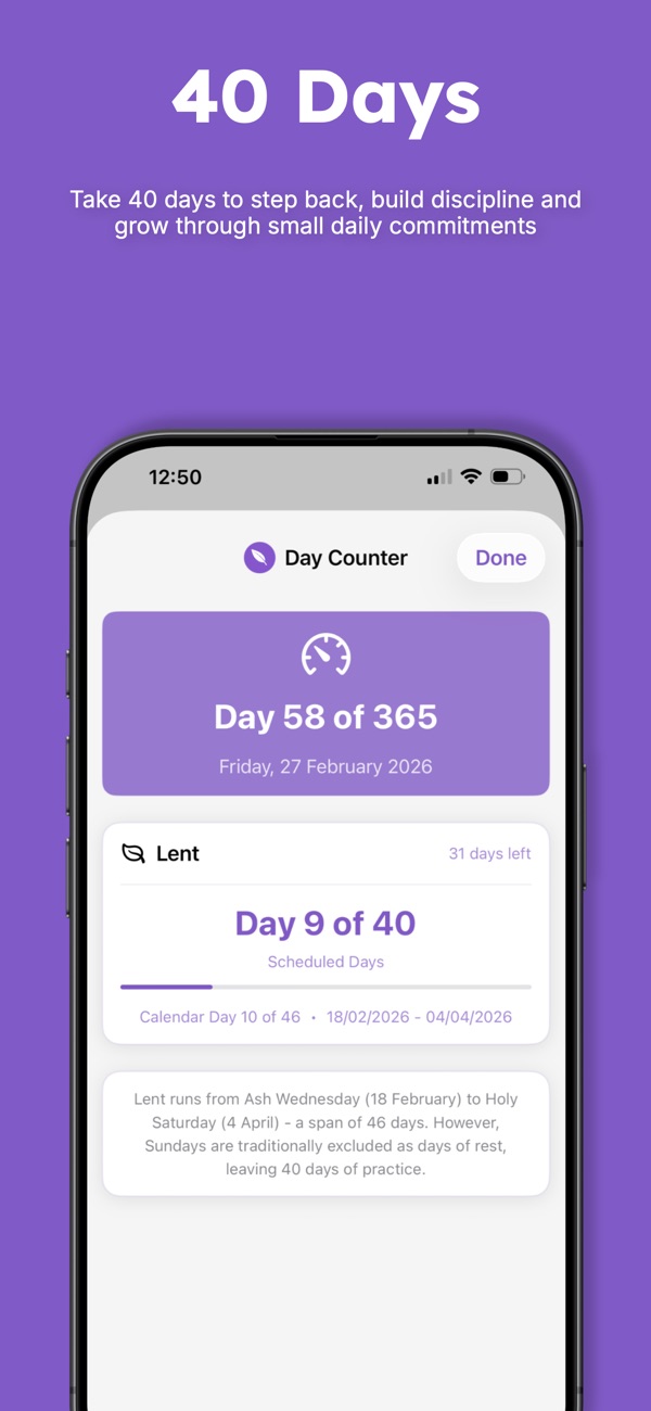 Day counter showing day 9 of 40 in the season